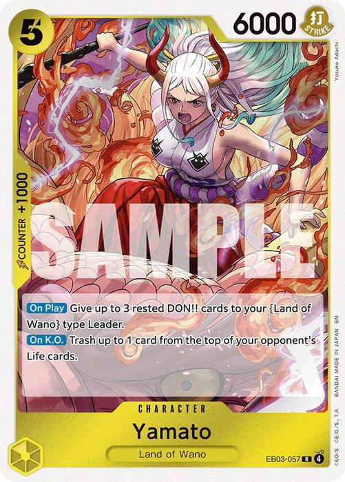 Yamato (EB03-057) (Foil) [Extra Booster: One Piece Heroines Edition]