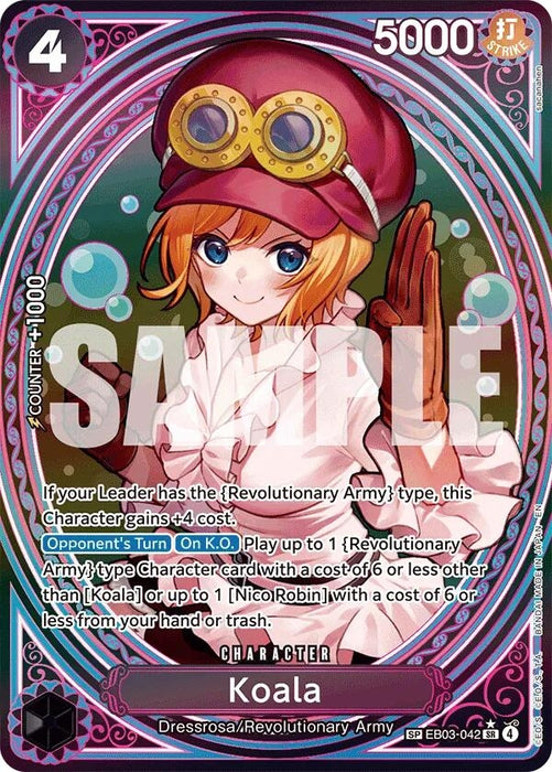 Koala (SP) (EB03-042) (Foil) [Extra Booster: One Piece Heroines Edition]