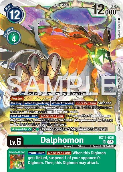 Dalphomon (EX11-036 SR) (Foil) [Dawn of Liberator]