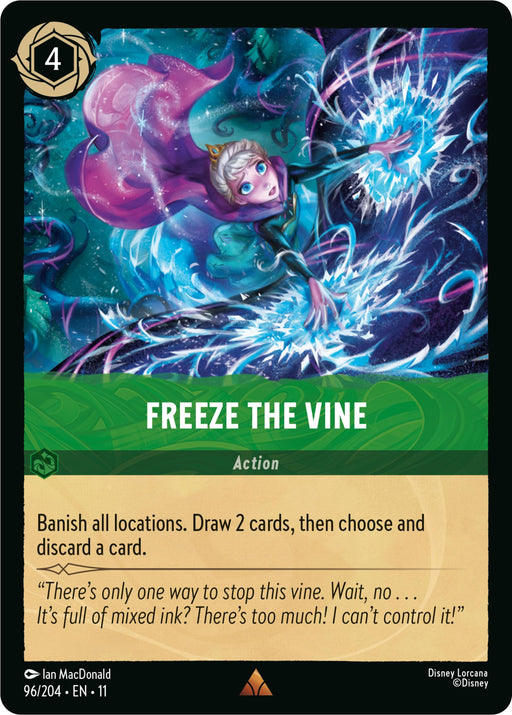 Image for Freeze the Vine (96/204) [Winterspell] - Disney Lorcana