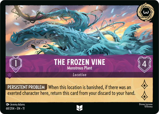 Image for The Frozen Vine - Monstrous Plant (68/204) [Winterspell] - Disney Lorcana