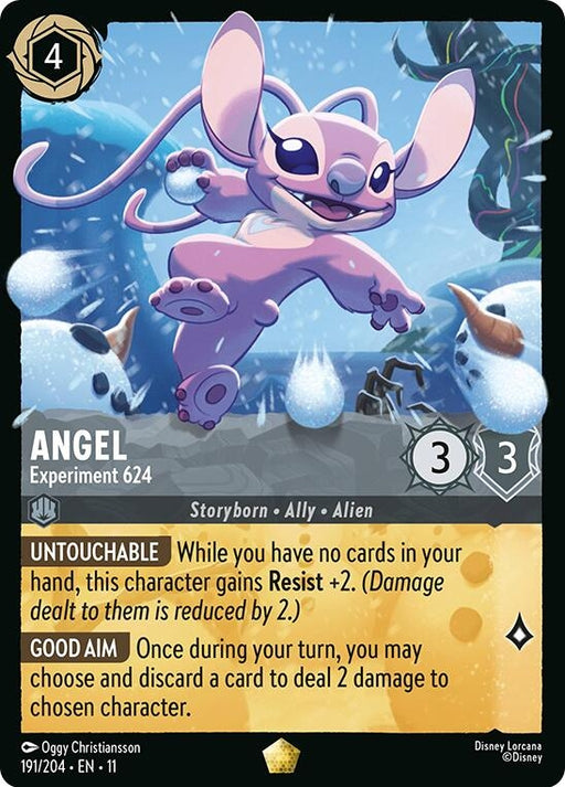 Image for Angel - Experiment 624 (191/204) (Cold Foil) [Winterspell] - Disney Lorcana