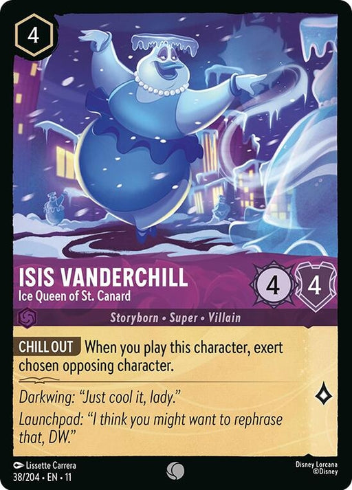Image for Isis Vanderchill - Ice Queen of St. Canard (38/204) [Winterspell] - Disney Lorcana