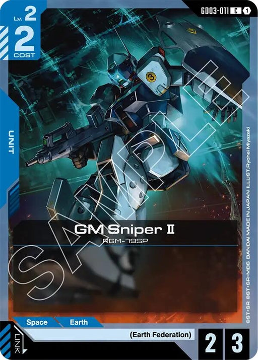 Image for GM Sniper II (GD03-011) [Steel Requiem] - Gundam Card Game