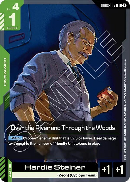 Image for Over the River and Through the Woods (GD03-107) [Steel Requiem] - Gundam Card Game