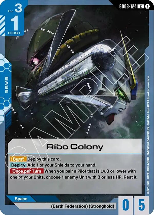 Image for Ribo Colony (GD03-124) [Steel Requiem] - Gundam Card Game