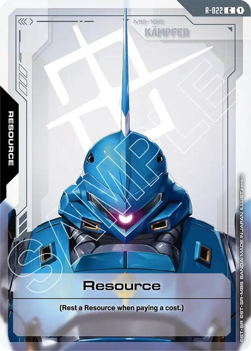 Image for Resource (R-022) (R-022) [Steel Requiem] - Gundam Card Game