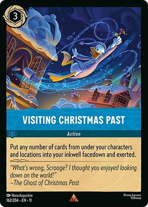 Image for Visiting Christmas Past (162/204) (Cold Foil) [Winterspell] - Disney Lorcana