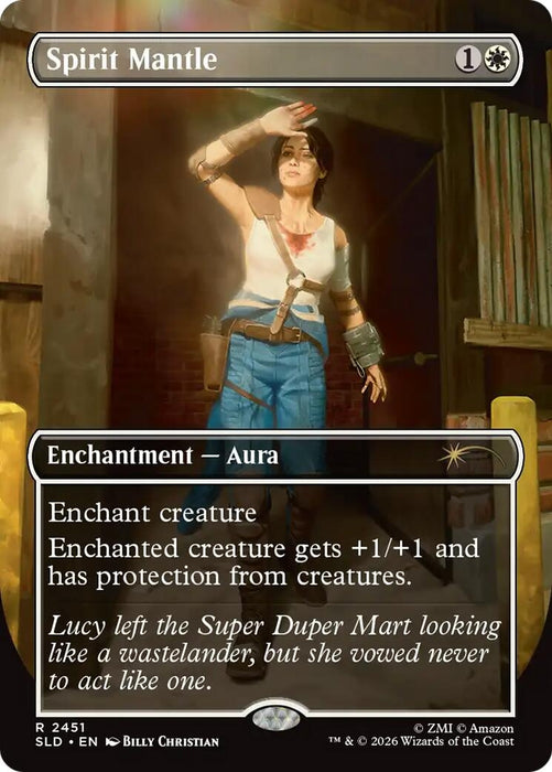 Image for Spirit Mantle (2451) (Foil) [Secret Lair Drop Series] - Magic: The Gathering