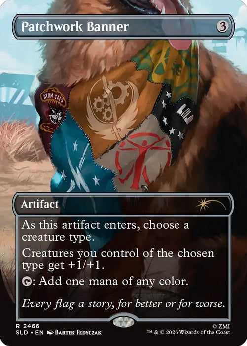 Image for Patchwork Banner (2466) (Foil) [Secret Lair Drop Series] - Magic: The Gathering