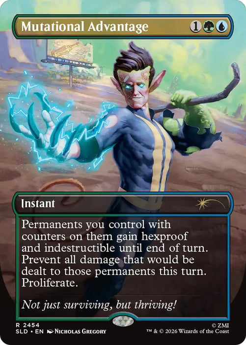 Image for Mutational Advantage (2454) (Foil) [Secret Lair Drop Series] - Magic: The Gathering