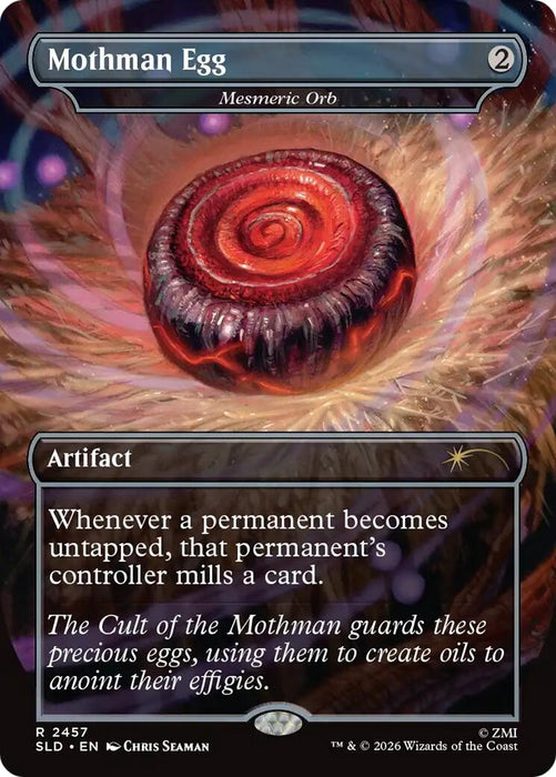 Image for Mothman Egg - Mesmeric Orb (2457) (Foil) [Secret Lair Drop Series] - Magic: The Gathering