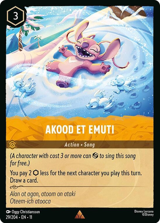 Image for Akood Et Emuti (29/204) (Cold Foil) [Winterspell] - Disney Lorcana