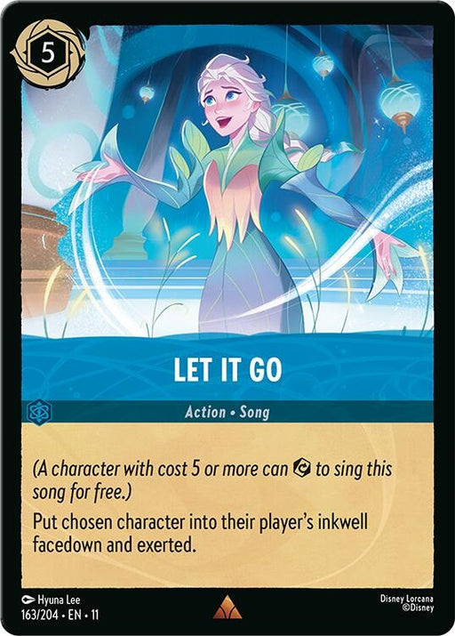 Image for Let It Go (163/204) [Winterspell] - Disney Lorcana