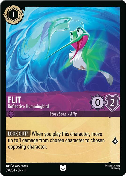 Image for Flit - Reflective Hummingbird (39/204) [Winterspell] - Disney Lorcana