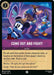 Image for Come Out and Fight! (62/204) (Cold Foil) [Winterspell] - Disney Lorcana