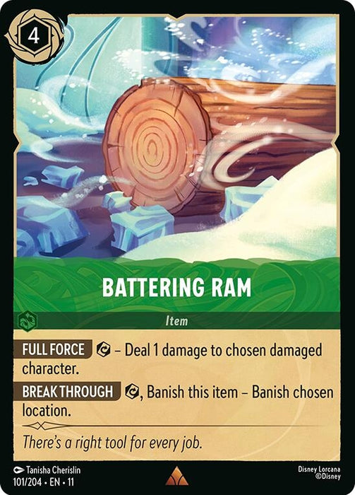 Image for Battering Ram (101/204) (Cold Foil) [Winterspell] - Disney Lorcana