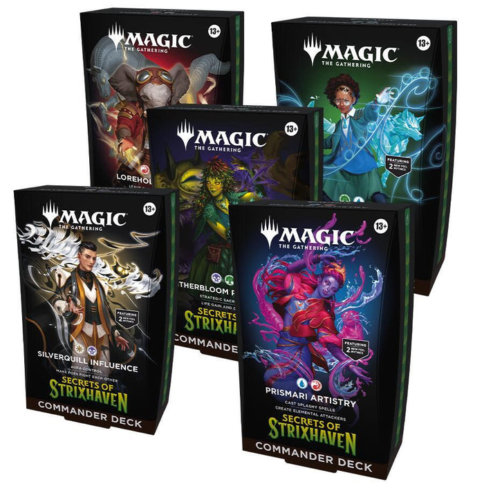 Secrets of Strixhaven Commander Deck - Bundle of 5