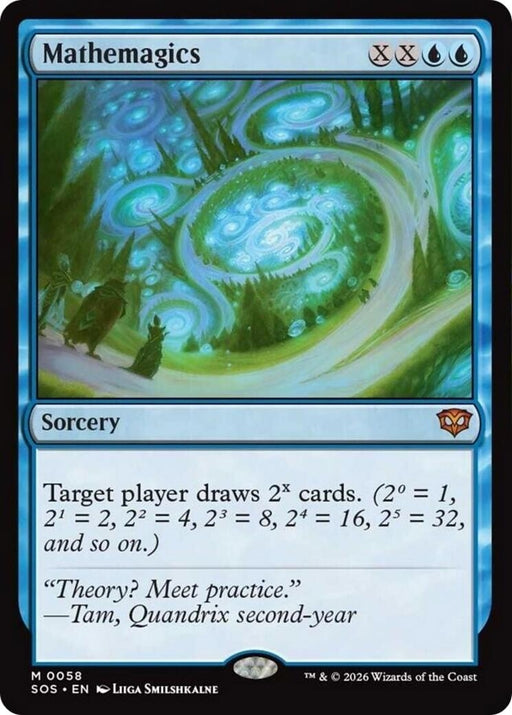 Image for Mathemagics (58) [Secrets of Strixhaven] - Magic: The Gathering