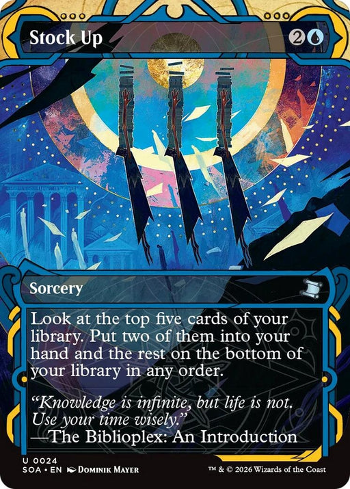 Image for Stock Up (24) [Secrets of Strixhaven: Mystical Archive] - Magic: The Gathering