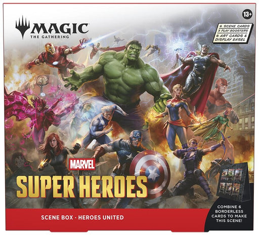 Image for Marvel Super Heroes Scene Box - Heroes United - Magic: The Gathering