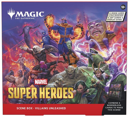 Image for Marvel Super Heroes Scene Box - Villains Unleashed - Magic: The Gathering