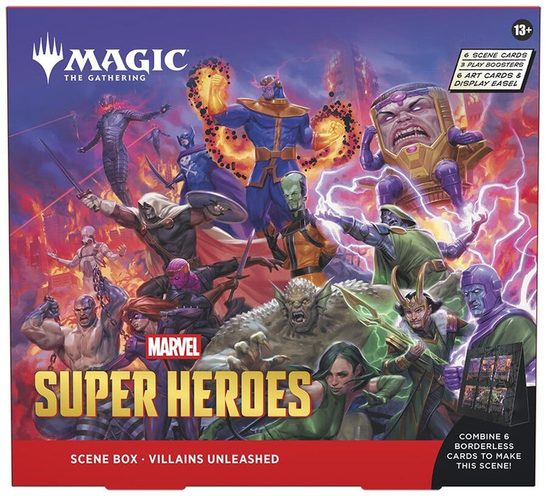 Image for Marvel Super Heroes Scene Box - Villains Unleashed - Magic: The Gathering