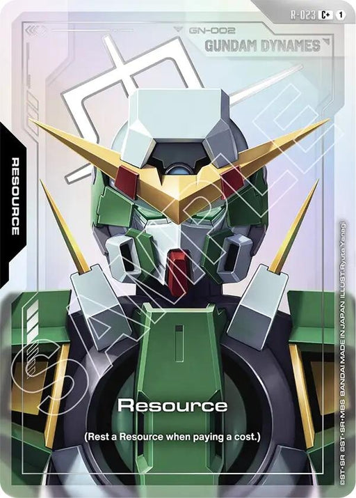 Image for Resource (R-023) (C+) (R-023) (Holofoil) [Steel Requiem] - Gundam Card Game