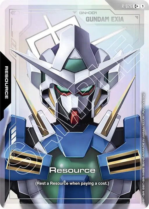 Image for Resource (R-026) (C+) (R-026) (Holofoil) [Steel Requiem] - Gundam Card Game