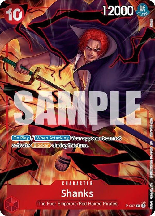 Shanks (Event Pack Vol. 8) (P-097) (Foil) [One Piece Promotion Cards]