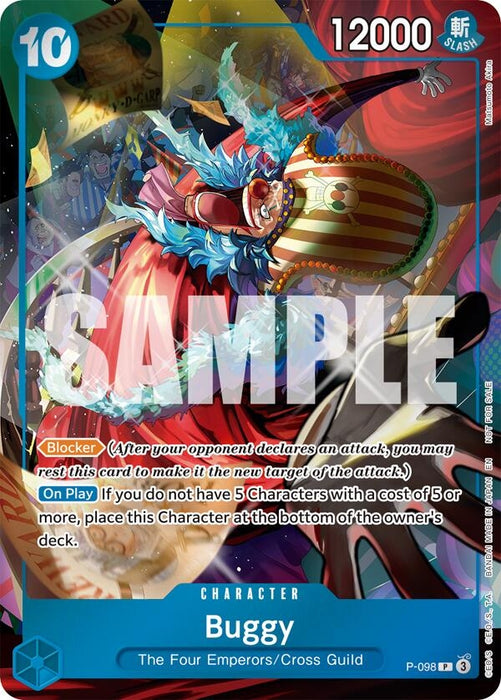 Buggy (Event Pack Vol. 8) (P-098) (Foil) [One Piece Promotion Cards]