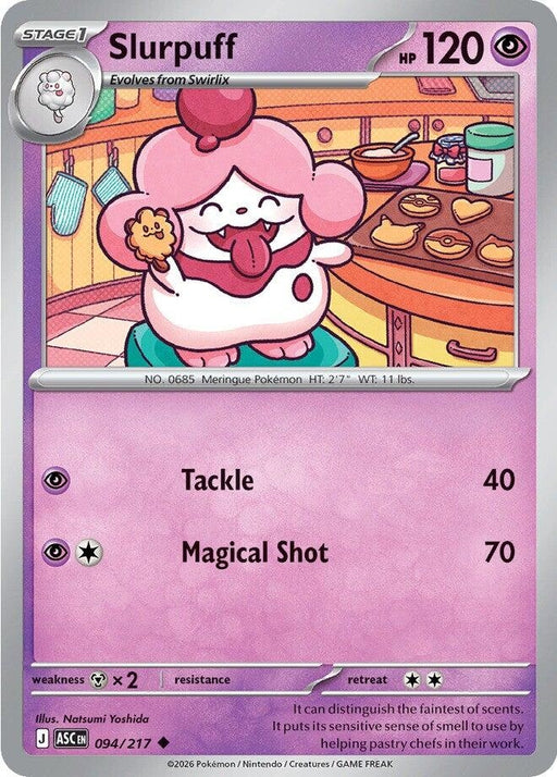 Image for Slurpuff (094/217) [ME: Ascended Heroes] - Pokemon