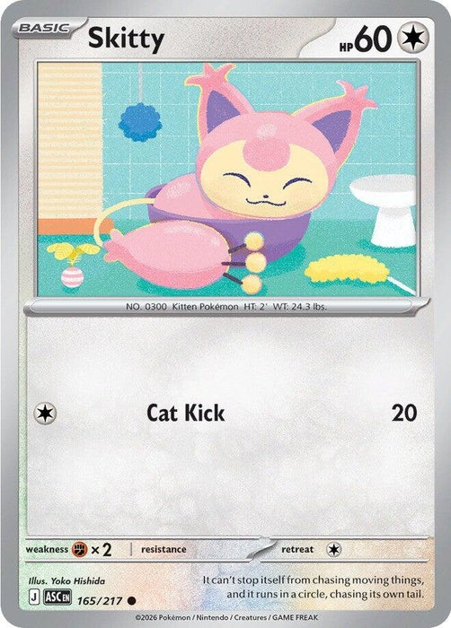 Image for Skitty (165/217) [ME: Ascended Heroes] - Pokemon