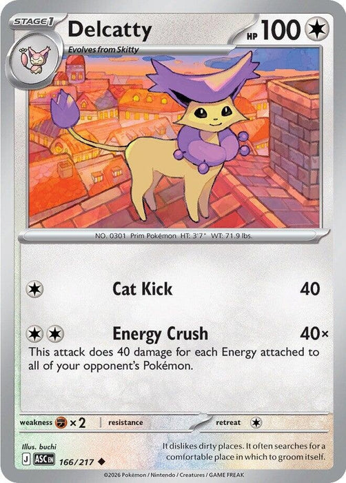 Image for Delcatty (166/217) [ME: Ascended Heroes] - Pokemon
