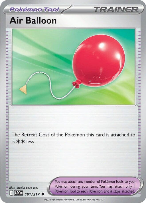 Image for Air Balloon (181/217) (Reverse Holofoil) [ME: Ascended Heroes] - Pokemon