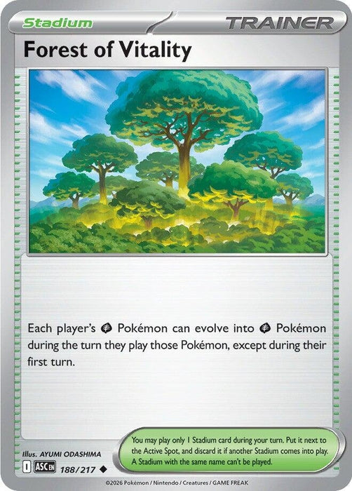 Image for Forest of Vitality (188/217) [ME: Ascended Heroes] - Pokemon
