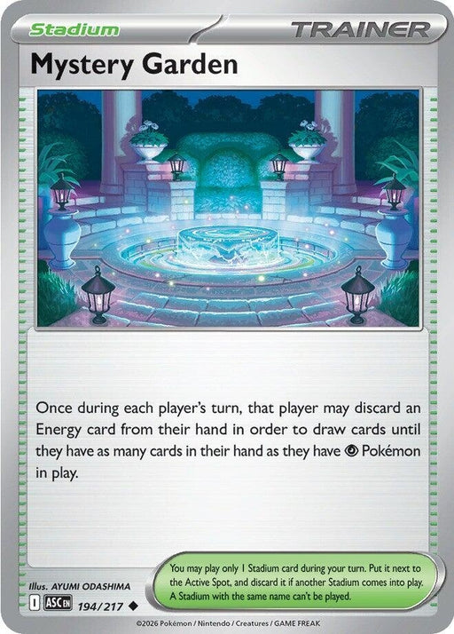 Image for Mystery Garden (194/217) (Reverse Holofoil) [ME: Ascended Heroes] - Pokemon