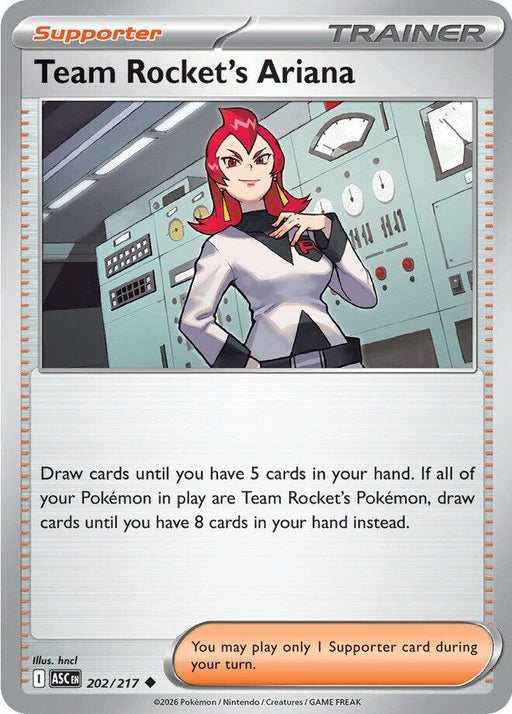 Image for Team Rocket's Ariana (202/217) [ME: Ascended Heroes] - Pokemon