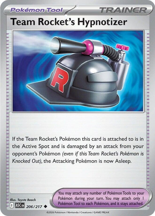 Image for Team Rocket's Hypnotizer (206/217) [ME: Ascended Heroes] - Pokemon