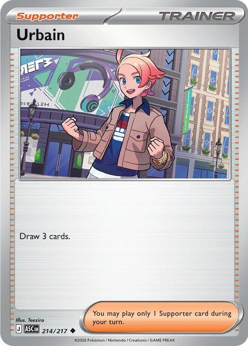 Image for Urbain (214/217) (Reverse Holofoil) [ME: Ascended Heroes] - Pokemon