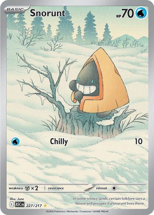 Image for Snorunt (227/217) (Holofoil) [ME: Ascended Heroes] - Pokemon