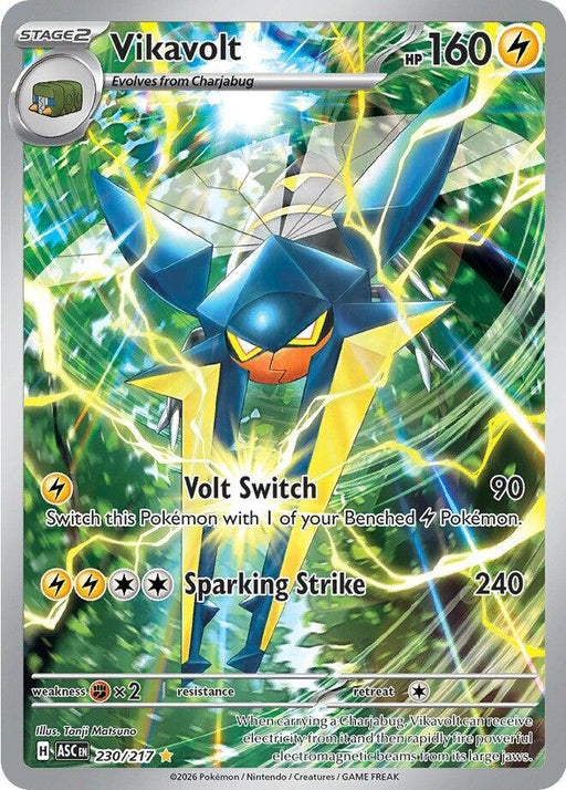Image for Vikavolt (230/217) (Holofoil) [ME: Ascended Heroes] - Pokemon