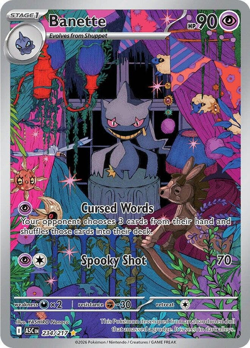 Image for Banette (234/217) (Holofoil) [ME: Ascended Heroes] - Pokemon