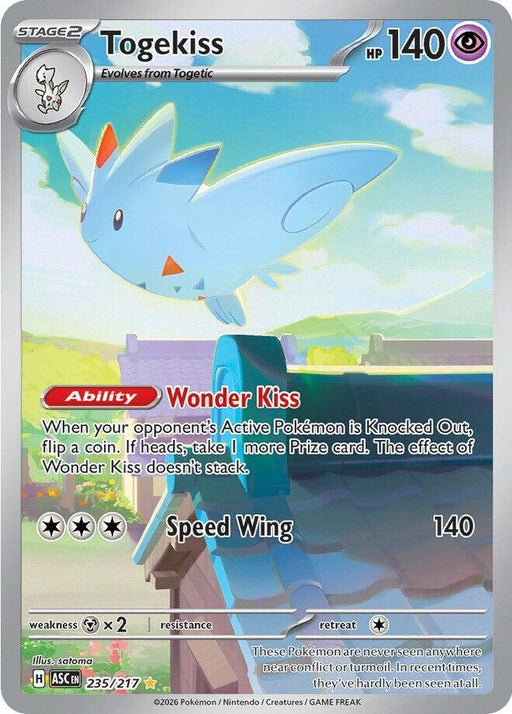 Image for Togekiss (235/217) (Holofoil) [ME: Ascended Heroes] - Pokemon