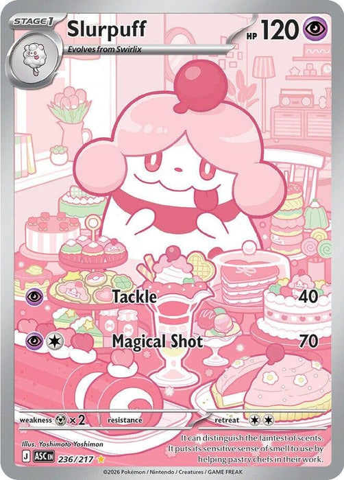 Image for Slurpuff (236/217) (Holofoil) [ME: Ascended Heroes] - Pokemon