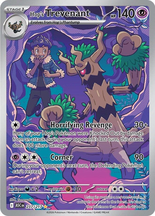 Image for Hop's Trevenant (237/217) (Holofoil) [ME: Ascended Heroes] - Pokemon