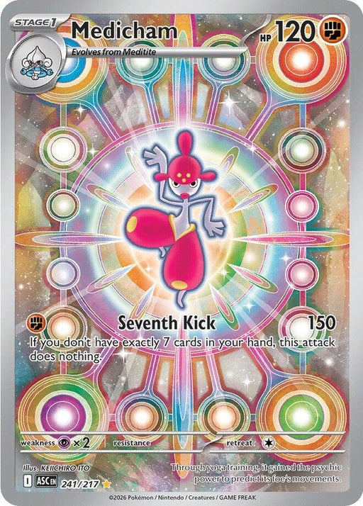 Image for Medicham (241/217) (Holofoil) [ME: Ascended Heroes] - Pokemon