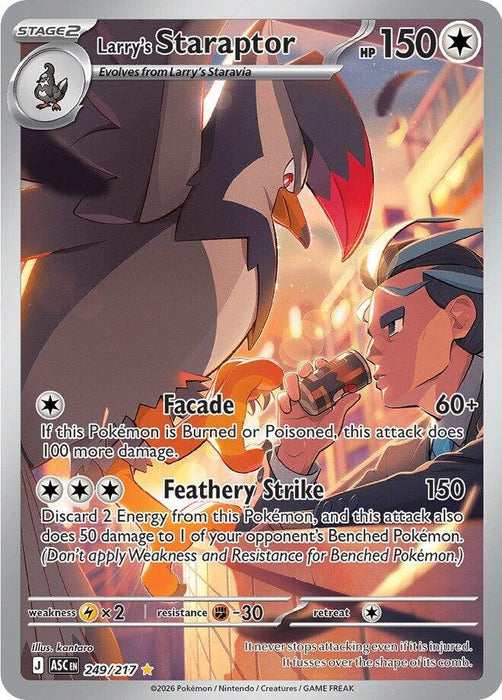 Image for Larry's Staraptor (249/217) (Holofoil) [ME: Ascended Heroes] - Pokemon