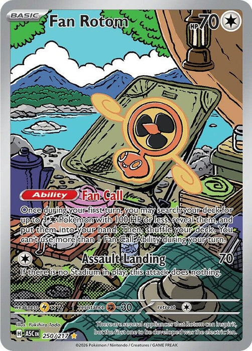 Image for Fan Rotom (250/217) (Holofoil) [ME: Ascended Heroes] - Pokemon