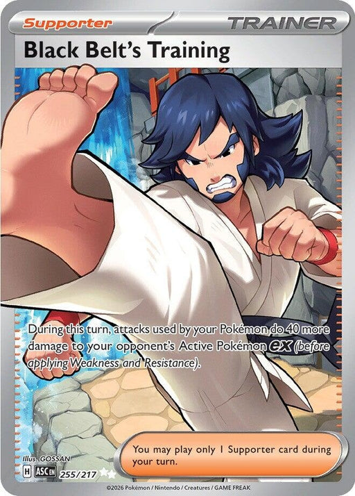 Image for Black Belt's Training (255/217) (Holofoil) [ME: Ascended Heroes] - Pokemon